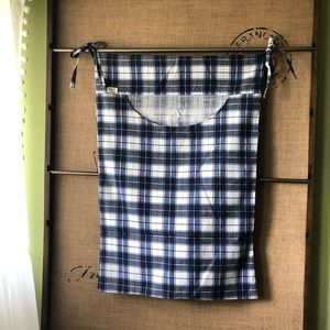 French linen laundry bag new